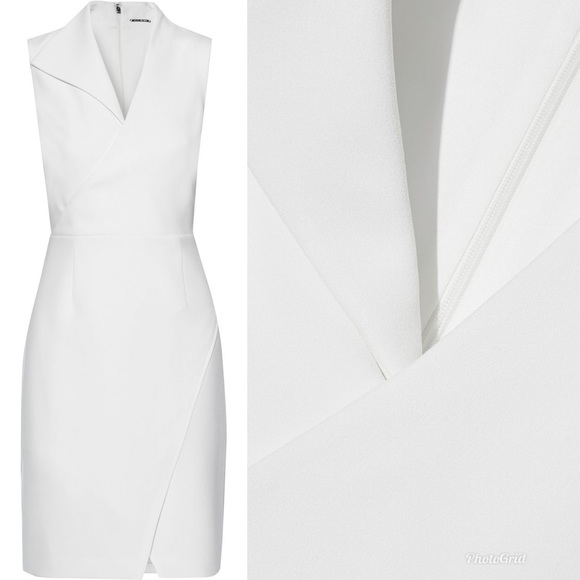 Elie Tahari Elodie Sleeveless V-Neck Sheath Dress - Picture 9 of 16